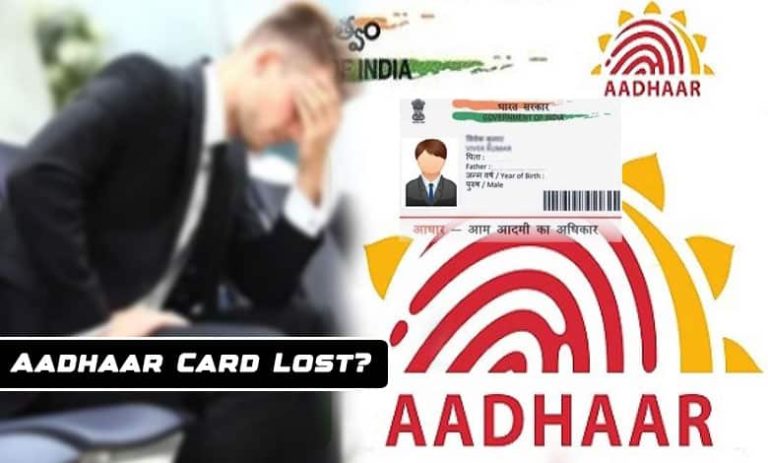 Lost Your Aadhaar Card