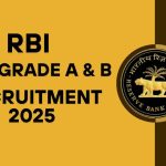 RBI Recruitment 2025
