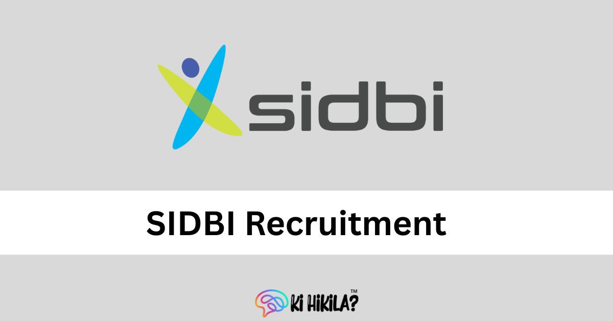 SIDBI Recruitment