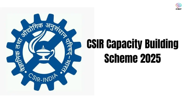CSIR Capacity Building Scheme 2025