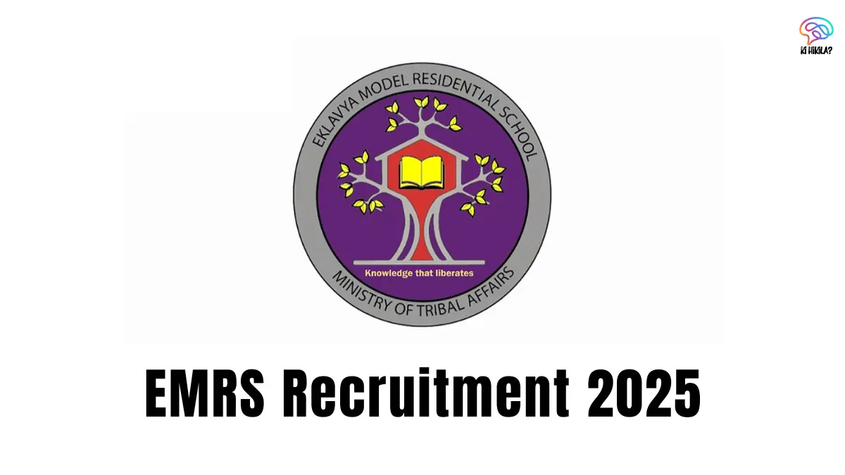 EMRS Recruitment 2025