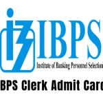 IBPS Clerk Admit Card