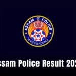 Assam Police Result 2025