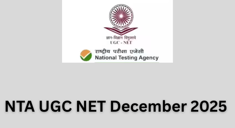 NTA UGC NET December 2025
