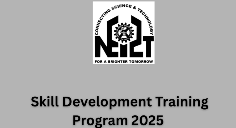NEIST Jorhat Skill Training 2025