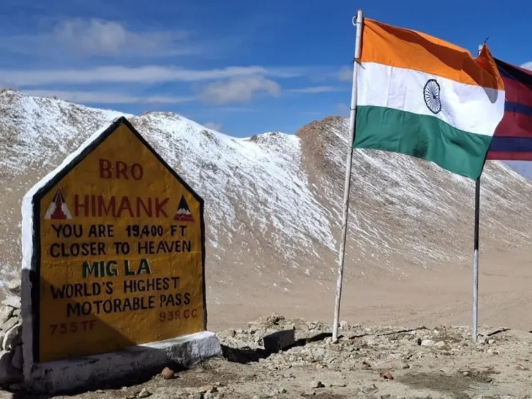 Mig La Pass Ladakh Road