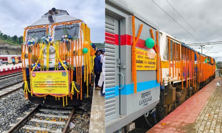 Mizoram’s First Railway Line