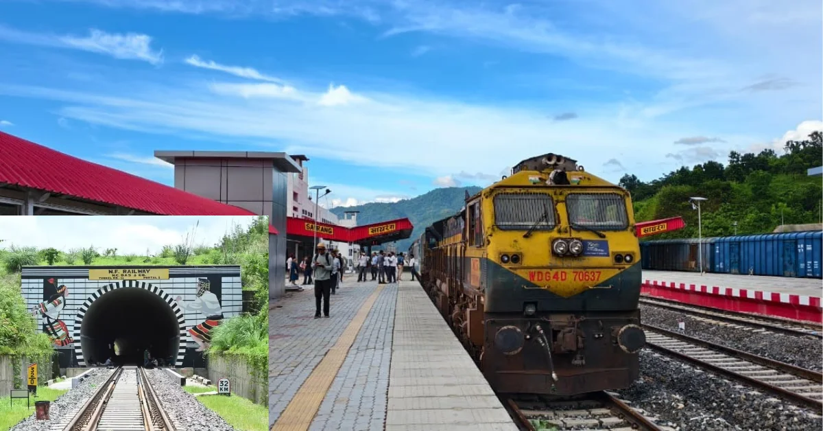 Mizoram’s First Railway Line
