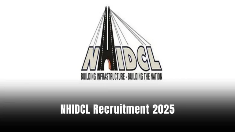 NHIDCL Recruitment 2025