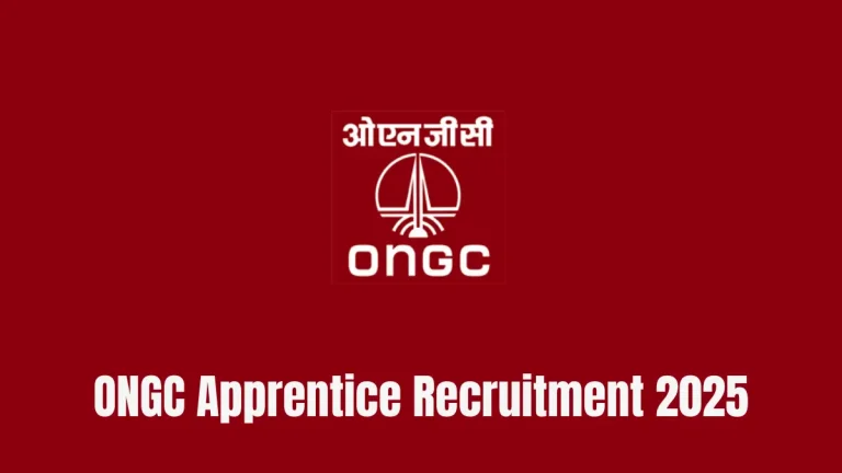 ONGC Apprentice Recruitment 2025