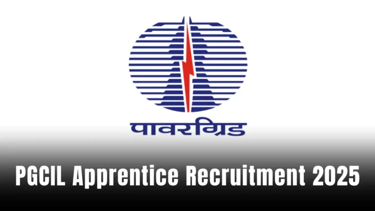 PGCIL Apprentice Recruitment 2025