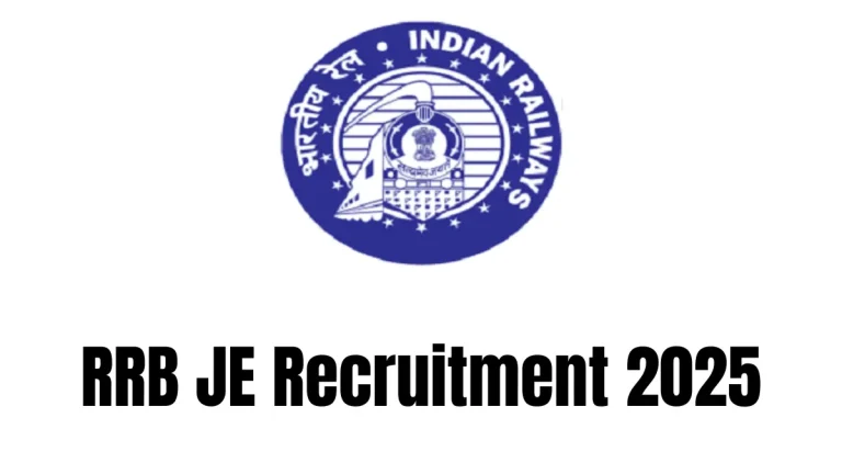 RRB JE Recruitment 2025
