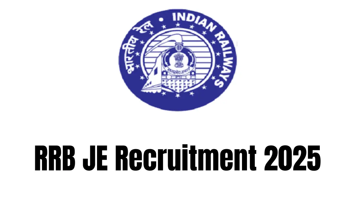 RRB JE Recruitment 2025