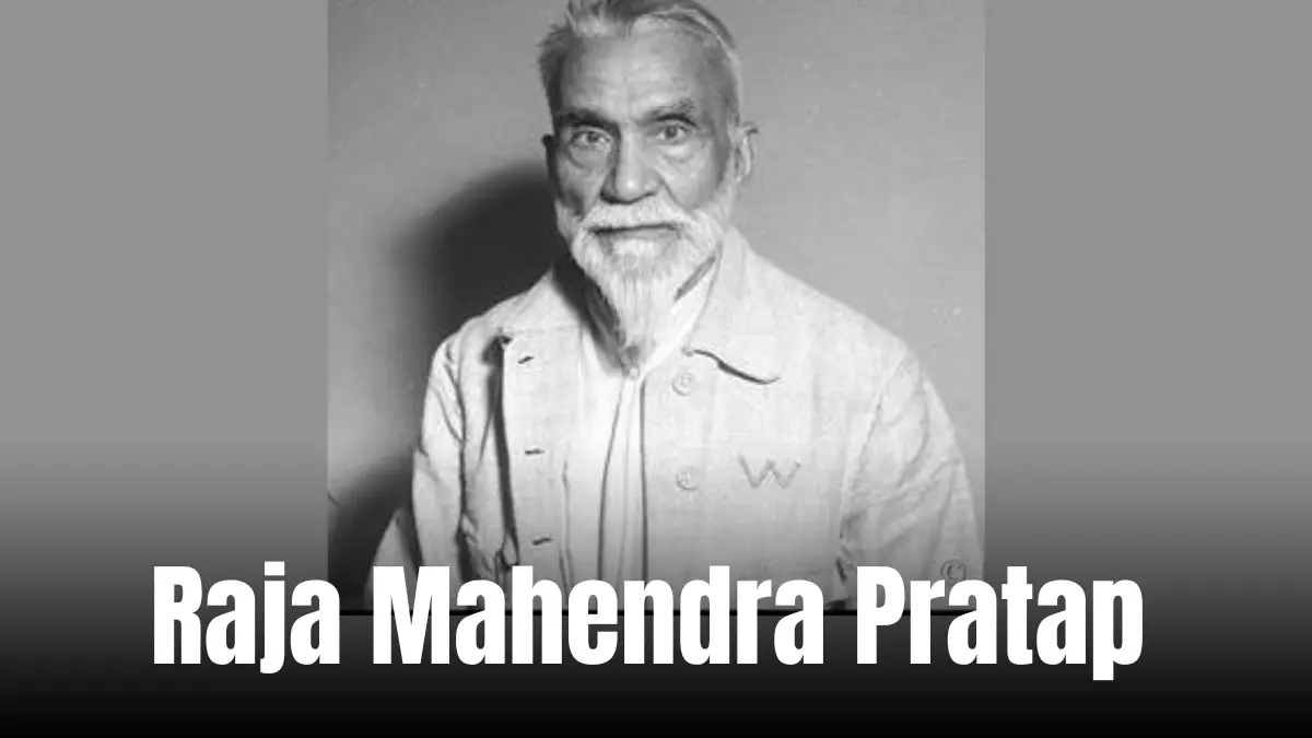 Raja Mahendra Pratap Birth Anniversary