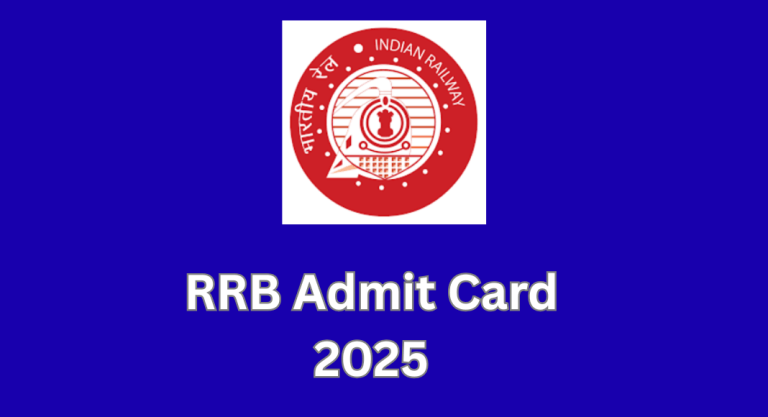 RRB Admit Card