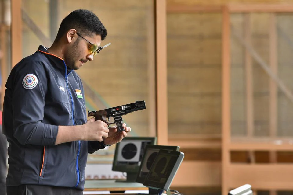 Anish Bhanwala Silver ISSF 2025