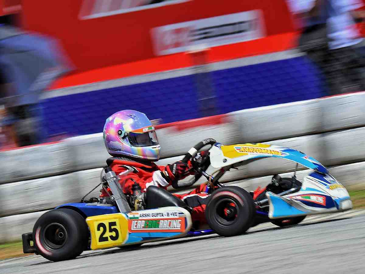 Arshi Gupta Karting Champion 