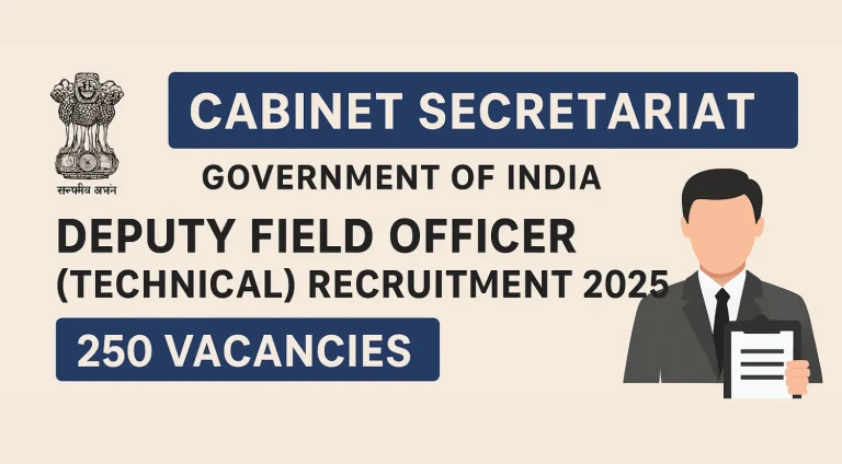 Cabinet Secretariat Recruitment