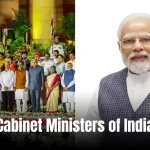 Complete List of Cabinet Ministers of India 2024