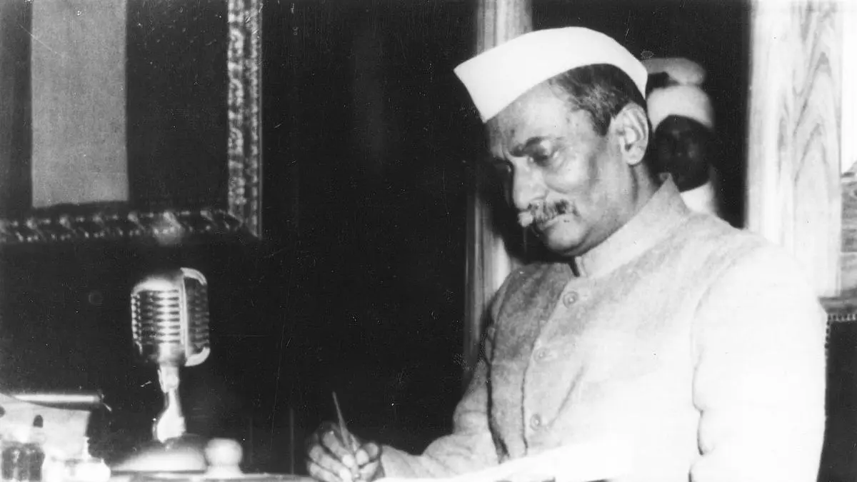 President of India - Dr. Rajendra Prasad