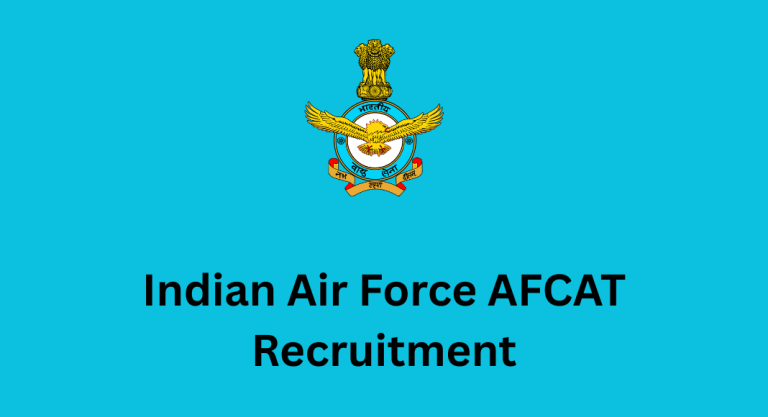 Indian Air Force AFCAT Recruitment
