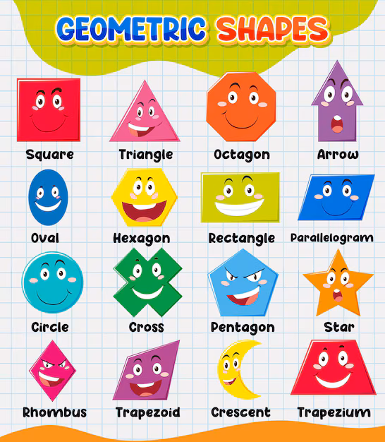 Fun Math Shapes and Data Learning