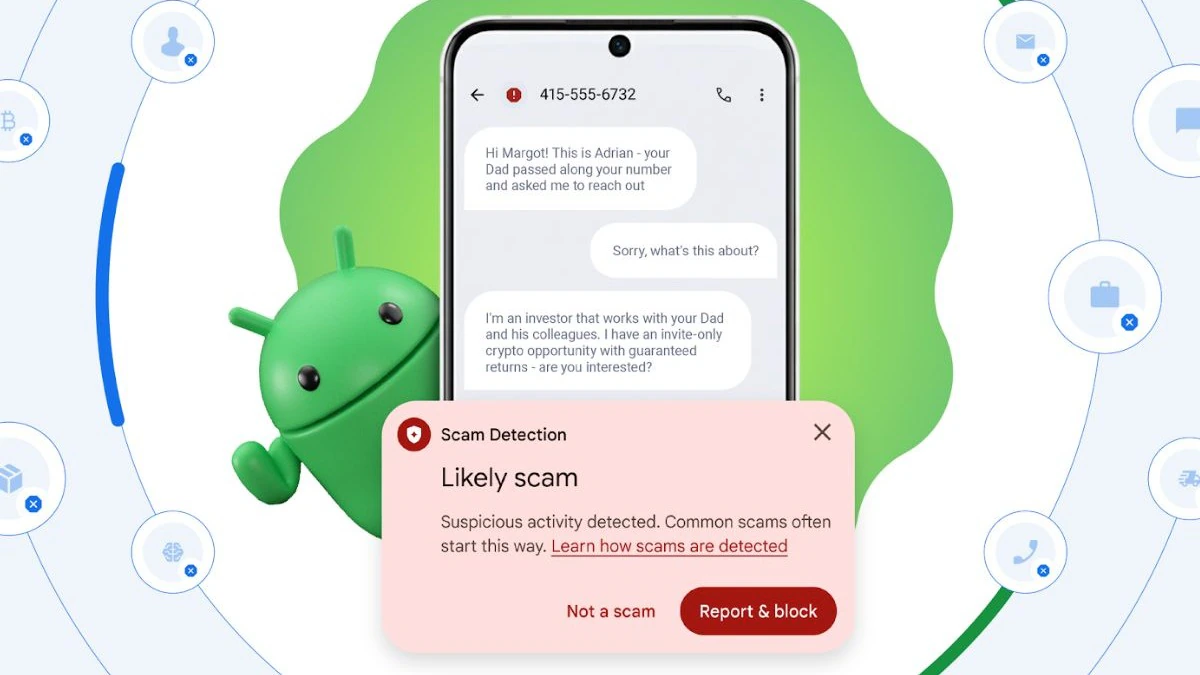 Google On-Device Scam Alert