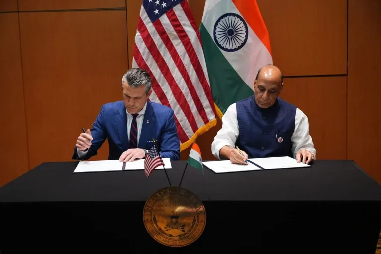 India US Defence Framework Agreement
