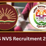 KVS & NVS Recruitment