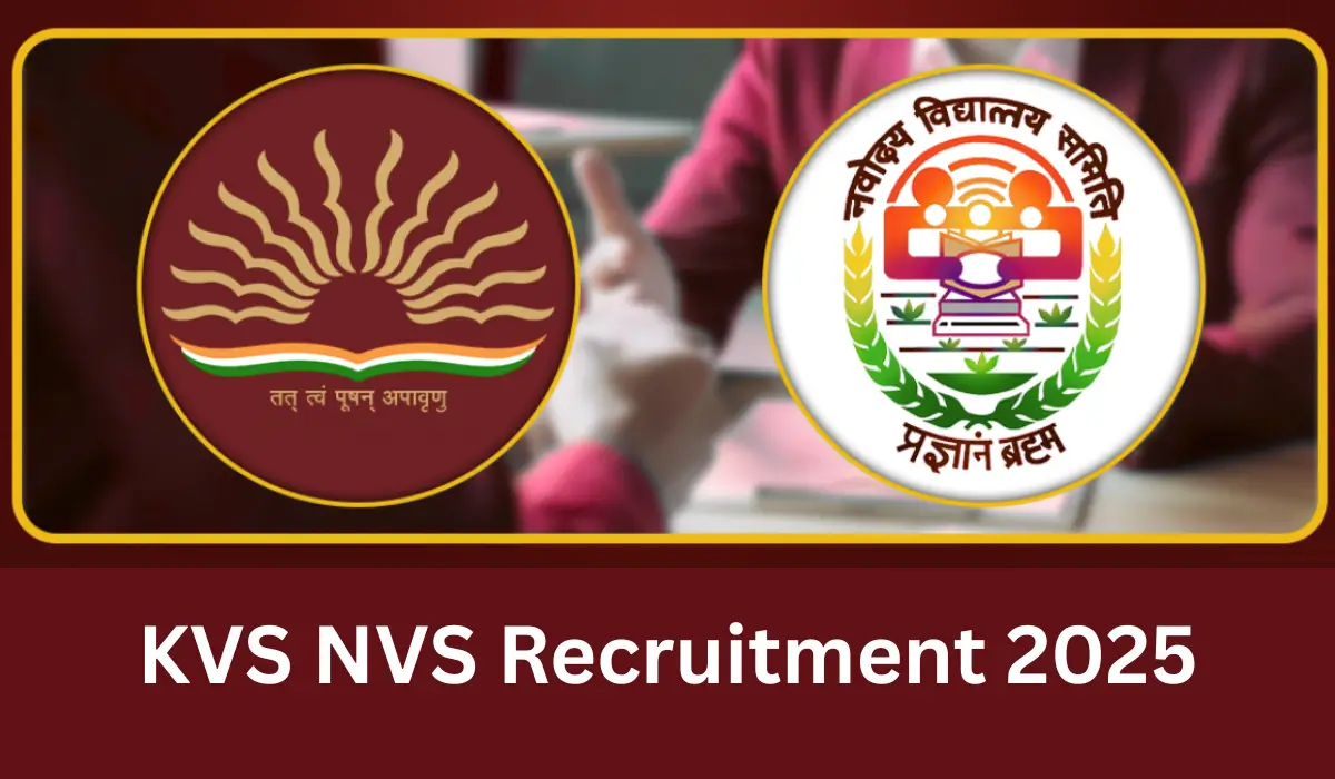 KVS & NVS Recruitment
