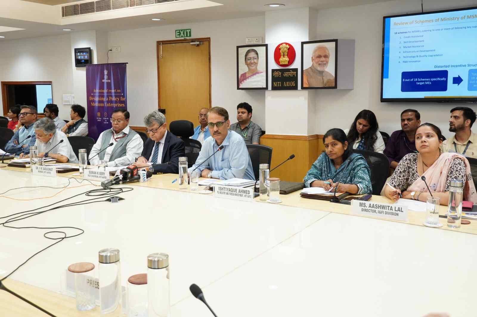 NITI Aayog Services Sector Growth