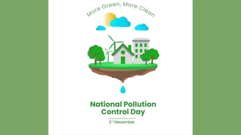 National Pollution Control Day
