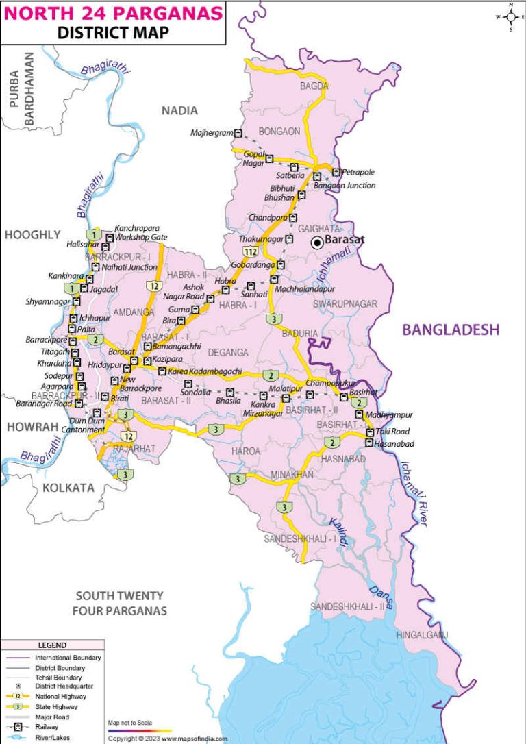 North 24 Parganas Most Populated District