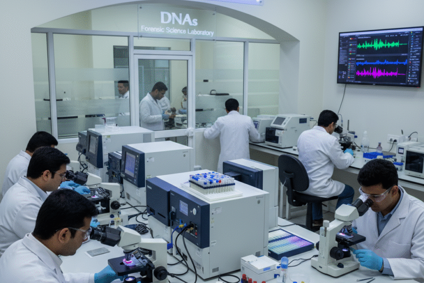 Upgraded Forensic Lab Uttar Pradesh
