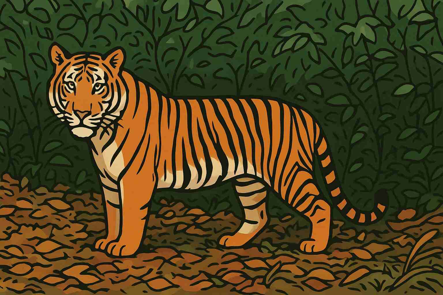 The Forest Guardian of Dampa Tiger Reserve The Forest Guardian of Dampa Tiger Reserve