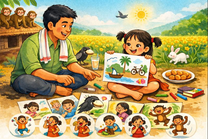 Angry Child Story: How Akku Learns to Calm Her Anger Through Art and Care Mount Mukut Expedition Angry Child Story