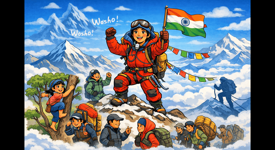 Tine Mena Everest Journey