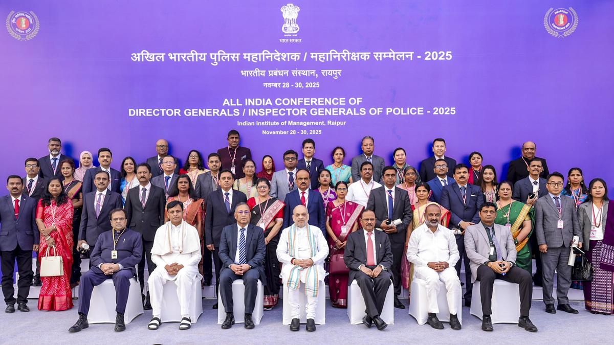 DGP–IGP Meet Raipur India