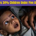 Data Shows 34% Children Under Five Are Stunted