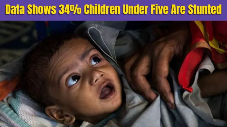 Data Shows 34% Children Under Five Are Stunted