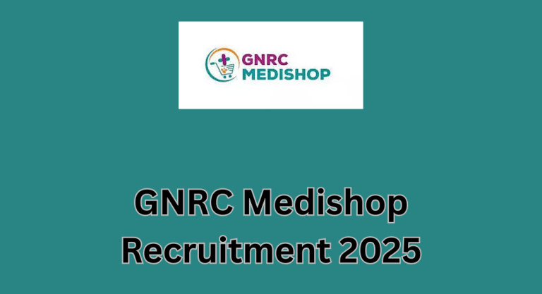 GNRC Medishop Recruitment