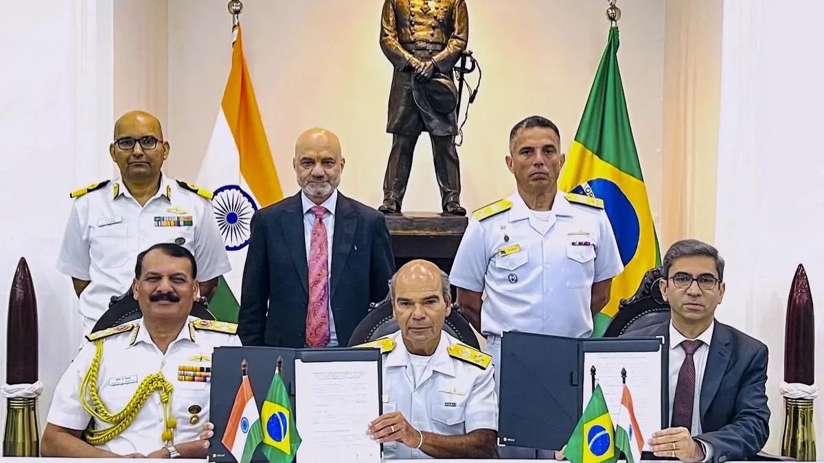 India Brazil Scorpene MoU