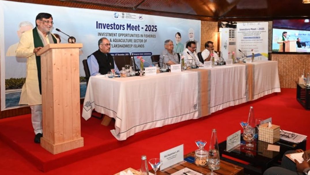 Lakshadweep Investors Meet Marks a New Chapter for Fisheries and Aquaculture Development Lakshadweep Investors Meet