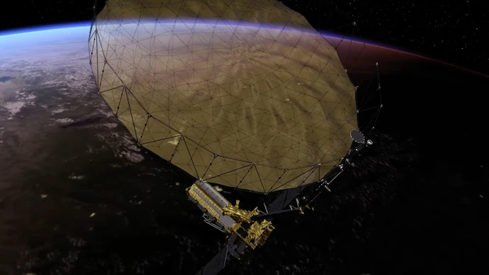 NISAR Antenna Deployment