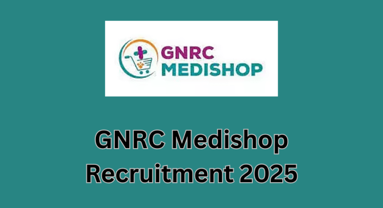 GNRC Medishop Recruitment