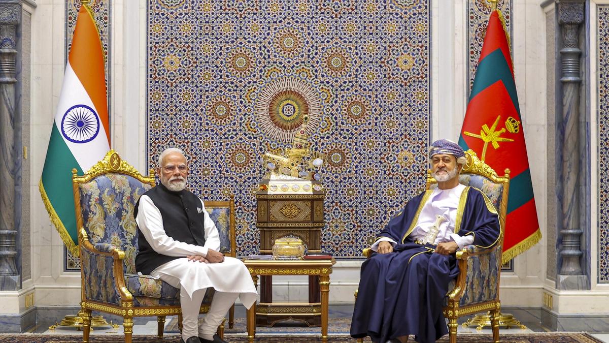 Oman Honours PM Modi With Top Civilian Award Oman Honours PM Modi