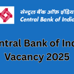 Central Bank of India Vacancy