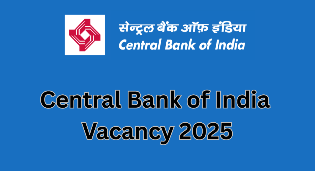 Central Bank of India Vacancy