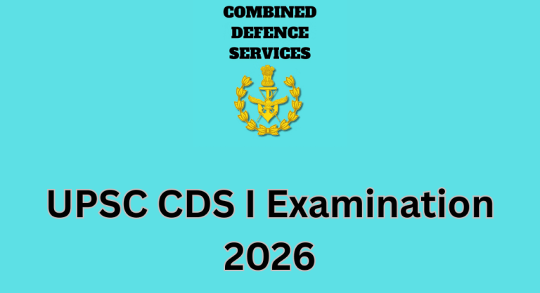 UPSC CDS I Examination
