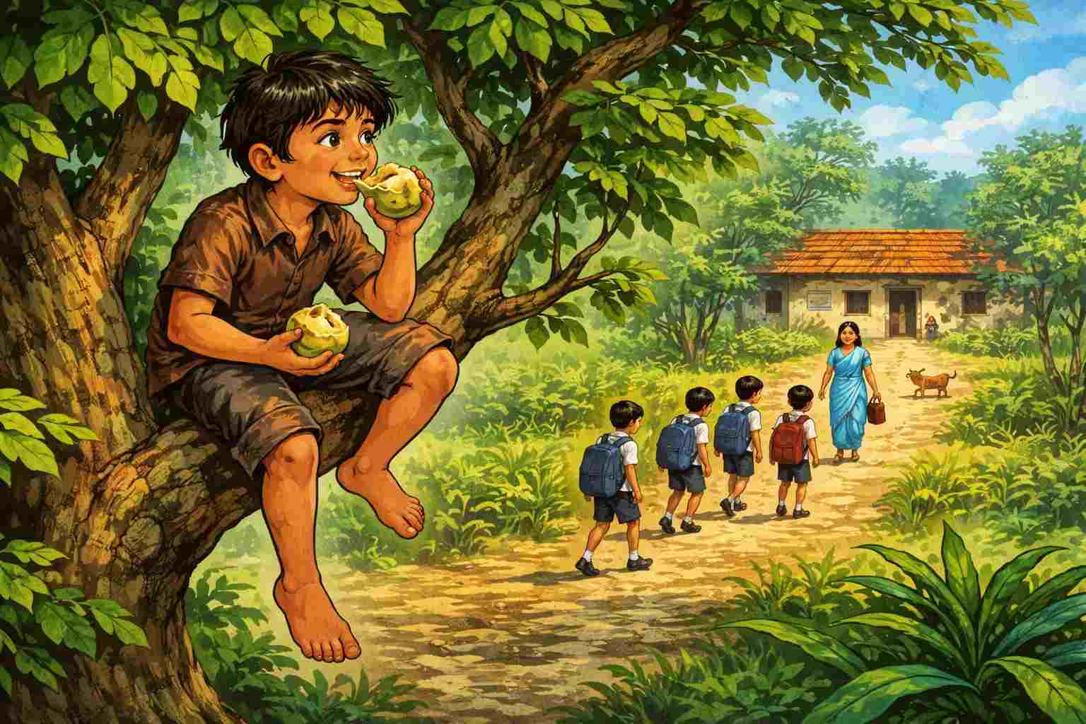 Only Fools Go to School: A Story That Redefines Learning and Curiosity Only Fools Go to School